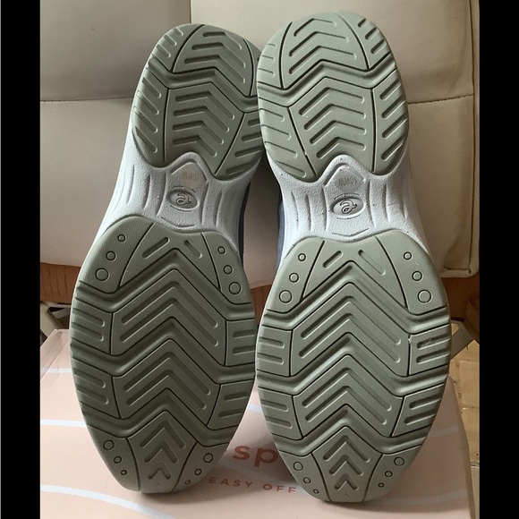 New in Box Easy Spirits 10 WW Light Blue SparkleTravelTime Style 430 Clogs Mules - Picture 5 of 16